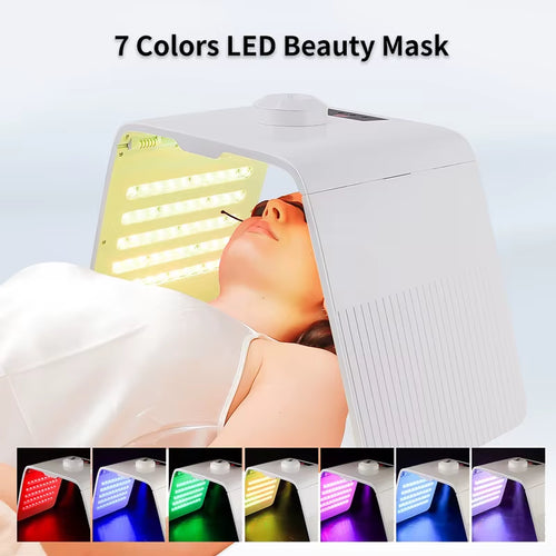 7 Colors LED Facial Beauty Mask Skin Lifting Brightening Photon Face&Body Machine